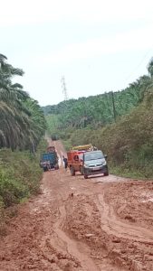 Warga Tanjung Agung Raya Muba Keluhan Jalan Penghubung Dibangun Terputus-putus