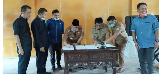 Pisah Sambut Setwan Banyuasin, Adam Ibrahim Siap Jalankan Tugas dan Teruskan Program Sebelumnya