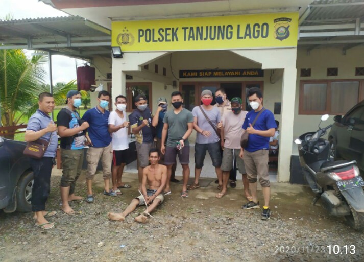 Buron Setahun, Satu dari dua pelaku Curas di Bekuk Polsek Tanjung Lago