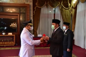 Bertepatan dengan Hari Lahir H. Juarsah Resmi Jabat Bupati Muara Enim