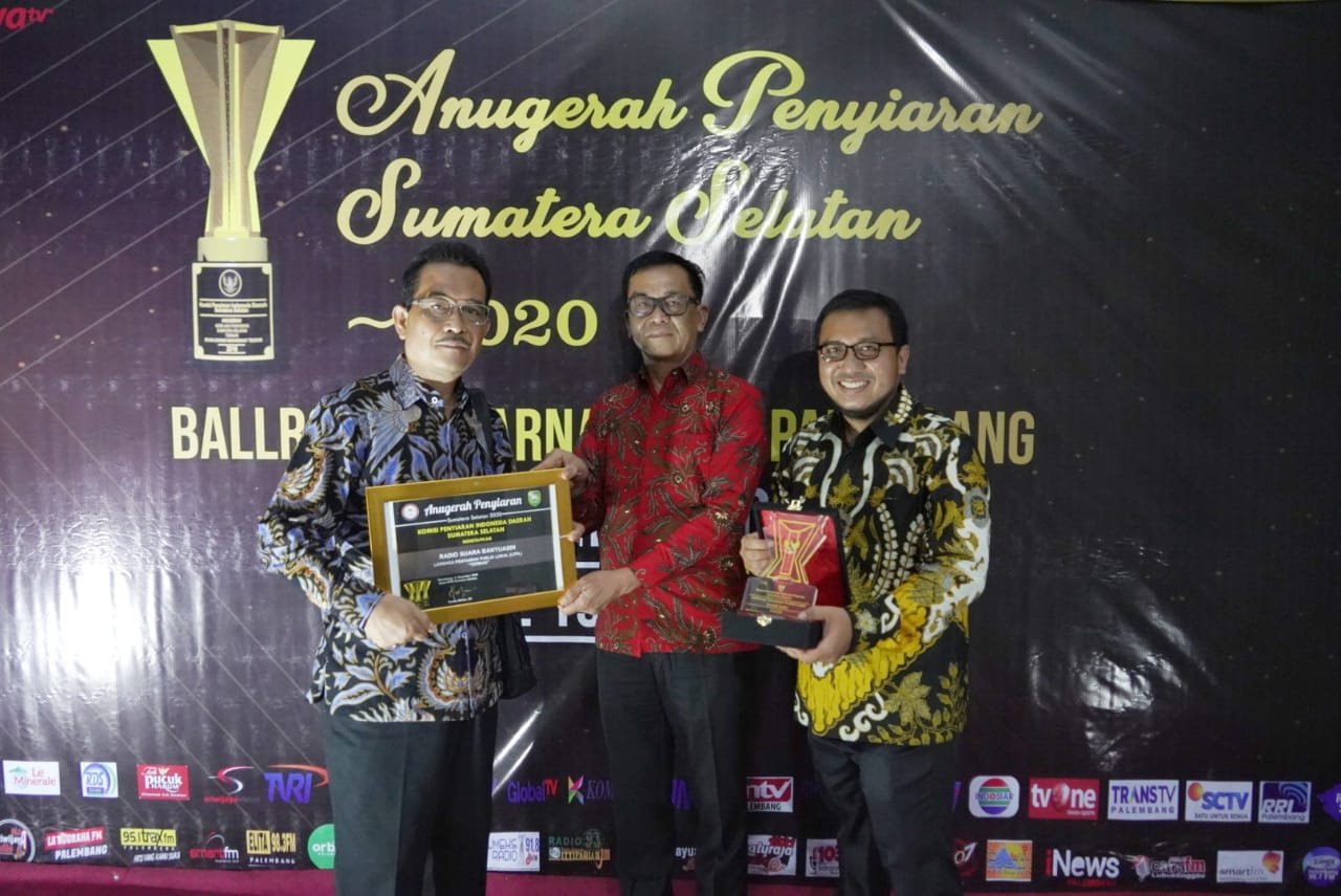 Anugerah LPPL Terbaik Tahun 2020 di Raih oleh Radio Suara Banyuasin