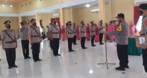 Kapolres Banyuasin AKBP Imam Tarmudi, Pimpin Sestijab Kasat Pol Air dan 6 Kapolsek