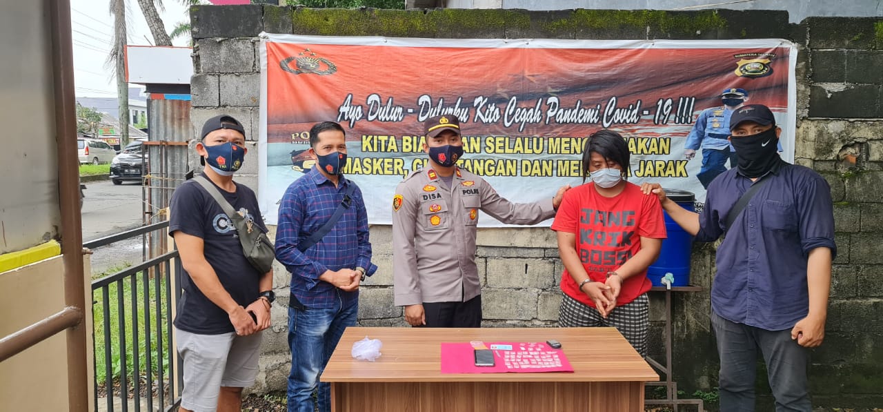 Simpan 49 Paket Sabu dalam Karung, RS Ditangkap Polisi