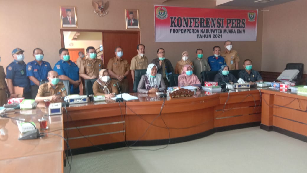 DPRD Bersama Pemkab Muara Enim Sepakati 11 Raperda Dari Eksekutif dan 3 Raperda Inisiatif DPRD