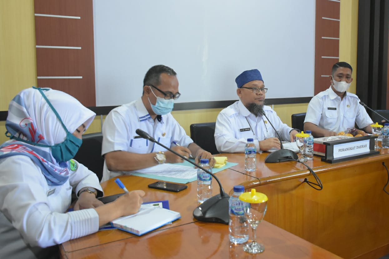 Eksekutif dan Legislatif Sepakati Jadwal Pembahasan LKPJ Kabupaten Muba TA 2020