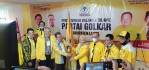 Dodi Reza Ucapkan Selamat Kepada Sri Marhaeni Ketua DPD II Partai Golkar Lahat