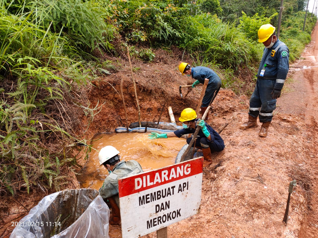 MEDCO E&P Terus Fokus Lakukan Pembersihan Sisa Minyak di Lais