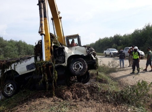 Tengku Ryan di Temukan Tewas di dalam Mobil tinggal Tulang Belulang