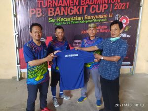 Turut Meriahkan HUT Banyuasin Ke-19, PWI Kirim Atlit Bulutangkis