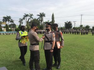 Putra Pertama H.Muhsin Abdullah PJ Sekda Dilantik Sebagai Kapolsek Pemulutan