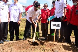 Sukseskan Gerakan Pulawan Bueh, 2000 Bibit Buah Siap Tanam