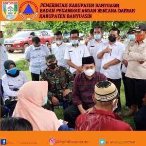 Bupati Banyuasin Sambangi Keluarga Korban Keganasan Buaya