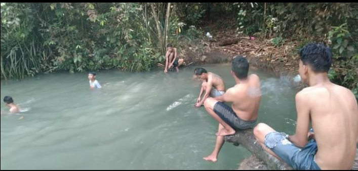 Objek Wisata Pemandian Pasir Putih Jadi Favorit Warga Kelurahan Patih Galung