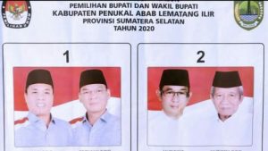 Hasil PSU Pilkada PALI, Paslon HERO Ungguli DHDS