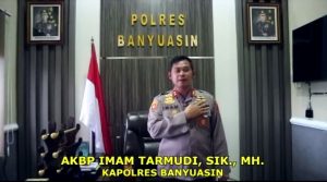 Kapolres Banyuasin Imbau Masyarakat Tidak Mudik di Tengah Pandemi COVID-19