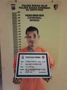 Diduga Curi Kabel Tembaga PT Telkom, 2 Buruh Digelandang Reskrim Polsek Bagan Sinembah