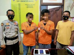 Diduga Pengedar Sabu, dua orang pemuda Ditangkap