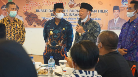 Bupati dan Wakil Bupati Gelar Coffe Morning Bersama Insan Pers