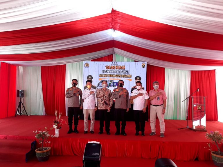 Bupati Banyuasin Hadiri Lounching 100 Ribu Rumah Untuk Personil Dan ASN Polri