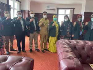 Audensi Dengan Wakil Bupati, IDI Rohil Minta Penambahan Tenaga Dokter.