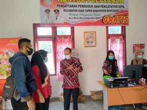 Pastikan Pelayanan administrasi Kependudukan baik, Saukani Tinjau langsung ke UPTD capil kecamatan