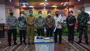 Kapolres Kampar Silaturahmi dengan Kajari Kampar dan Ketua Pengadilan Negeri Bangkinang