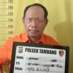 Pelaku Penggelapan Mobil, Ditangkap Unit Reskrim Polsek Tambang