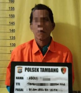Cabuli Anak Tirinya yang Masih Dibawah Umur, Pelaku Ditangkap Unit Reskrim Polsek Tambang