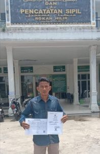 Saripuddin: Ucapkan Terima kasih Kepada Bupati dan Wabup Rohil atas Pelayanan Disdukcapil