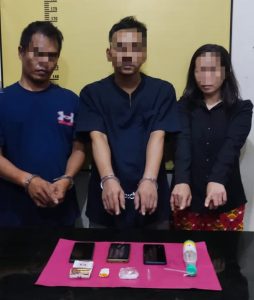 Satresnarkoba Polres Kampar Bekuk Sindikat Narkoba Lintas Pekanbaru – Bangkinang