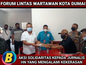 Wartawan Gelar Aksi Demonstrasi, Kapolres Dumai : Kita Akan Tindak Pelakunya