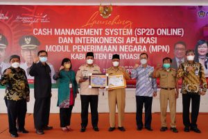 Banyuasin, Kabupaten Pertama dan Tercanggih Terapkan CMS SP2D Online Terkoneksi Modul Penerimaan Negara