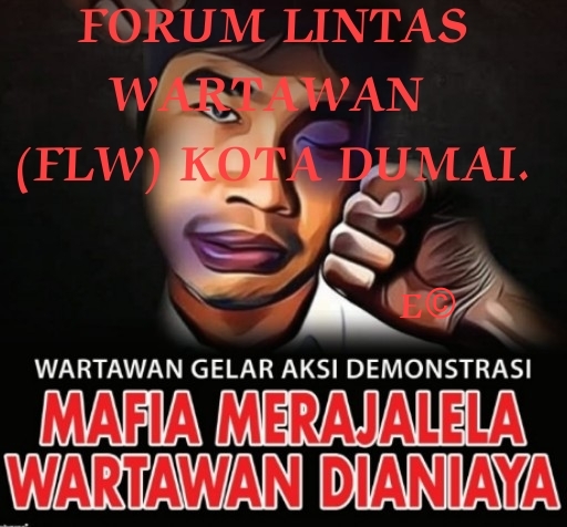 Aksi Demo Damai Profesi Jurnalis FLW Meminta Kepastian hukum dan penutupan Mafia BBM dan CPO