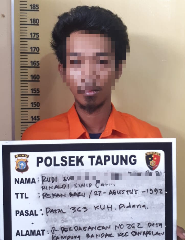 Aksi Nekat, Pencuri HP Berujung Dijeruji Besi