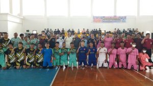 32 Tim Berlaga di Turnamen Futsal Bupati Rohil Cup 2021