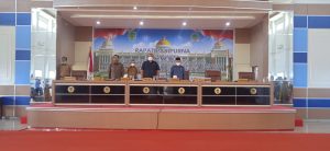 Wabup H. Sulaiman Hadiri Sidang Paripurna Terhadap Raperda Himne dan Mars Rokan Hilir