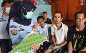 Pastikan Kesehatan WBP, Petugas Klinik Lapas Banyuasin Rutin Turun Blok