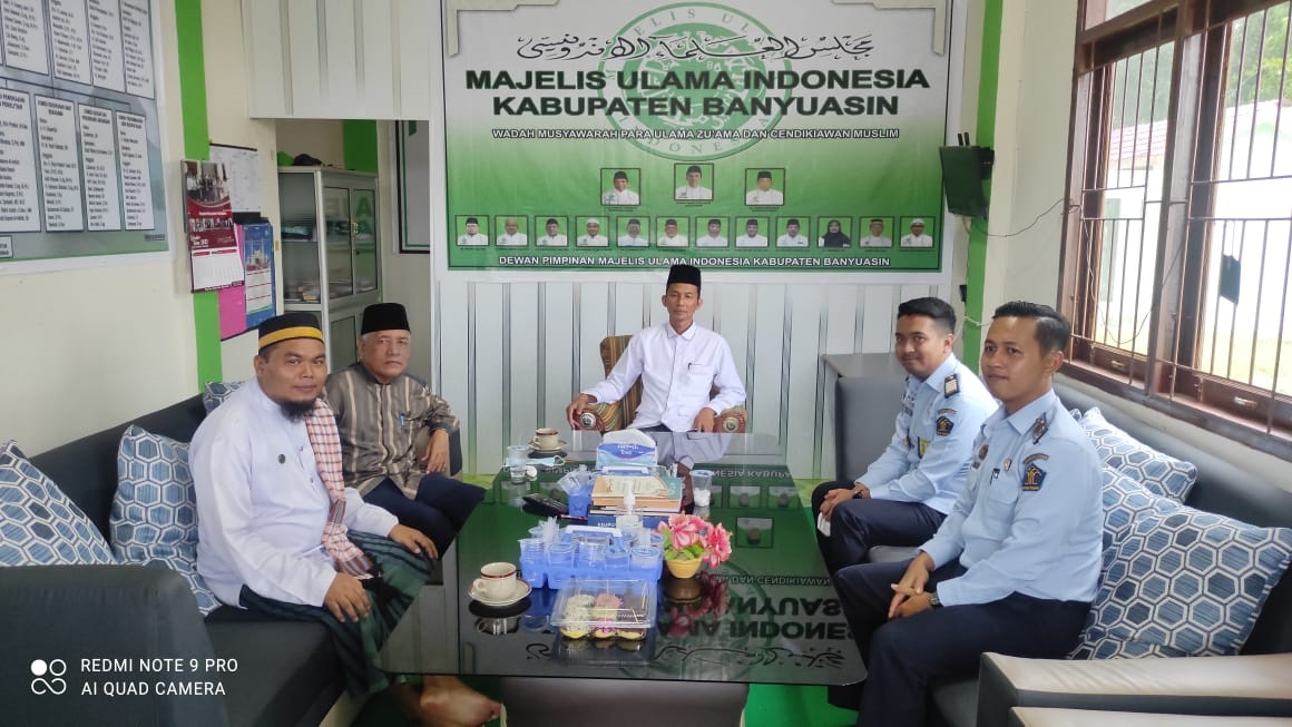 Maksimalkan Pembinaan Kerohanian, Lapas Banyuasin Jalin Koordinasi dengan MUI Pangkalan Balai