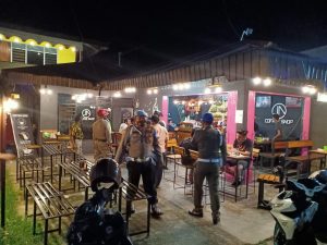 Walaupun Penyebaran Covid-19 Menurun, Jajaran Polres Kampar Terus Gencarkan Pendisiplinan Protkes