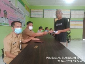 BLT Dana Desa Talang Lubuk 2021, 10-12 Sudah di Salurkan 