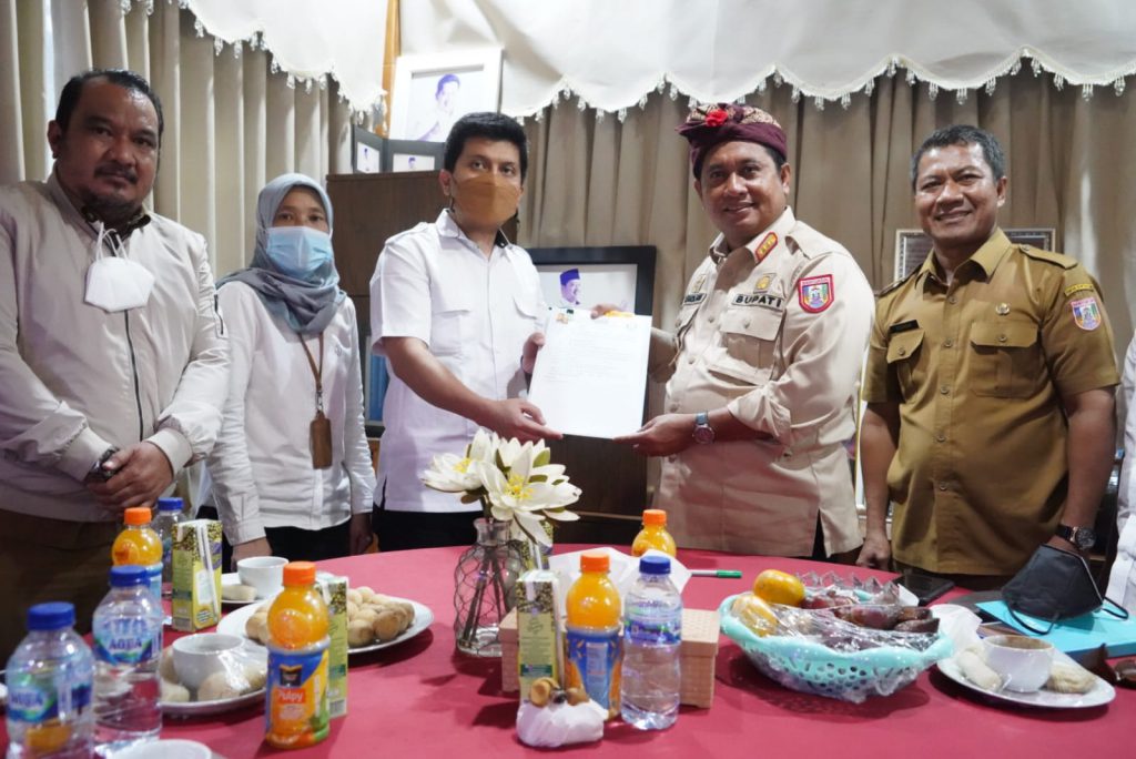 Bersama Kementerian PUPR, Bupati Banyuasin tanda tangani BAST dan Naskah Hibah Aset BMN