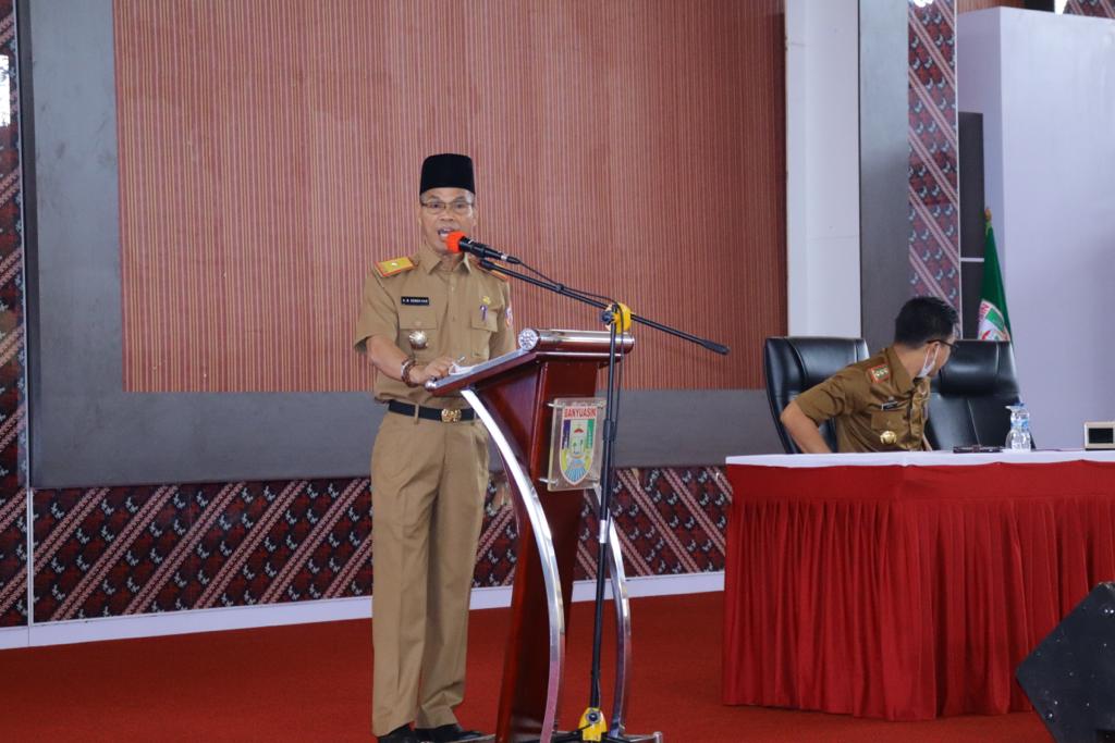 Sekda Sosialisasikan Tentang Penyetaraan Jabatan ASN