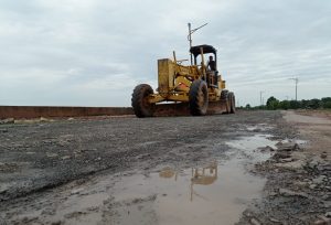 Pemkab OI Perbaiki Jalan Akses Tanjung Senai-Tanjung Pering, Dulu Berlumpur Kini Lancar-luncur