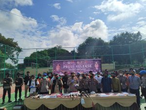 Polres Banyuasin Ungkap 8 Kasus Narkoba, Satu yang menonjol