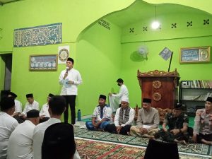 Pengujung Ramadan, Bupati OI Panca Wijaya Akbar Safari Ramadan di Masjid Al Azhar Indralaya Utara