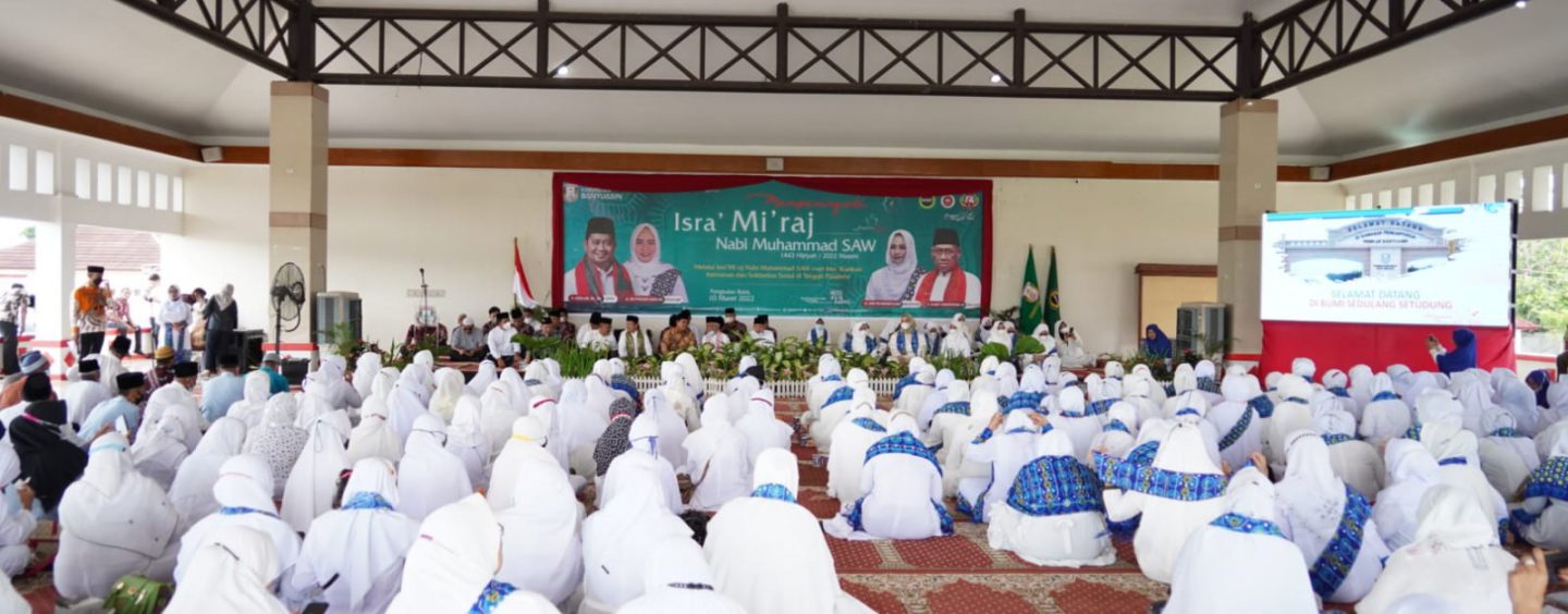 Melalui Momentum Isra Mi’raj Nabi Muhammad SAW 1443 H Askolani Mengajak untuk lebih meningkatkan Keimanan dan Ketaqwaan