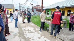 Wakil Ketua DPRD Banyuasin meninjau langsung rencana Pembangunan Gedung Dukcapil