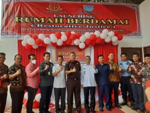 Wabup Ardani Apresiasi Rumah Berdamai Restorative Justice yang Dibangun Kejari Ogan Ilir