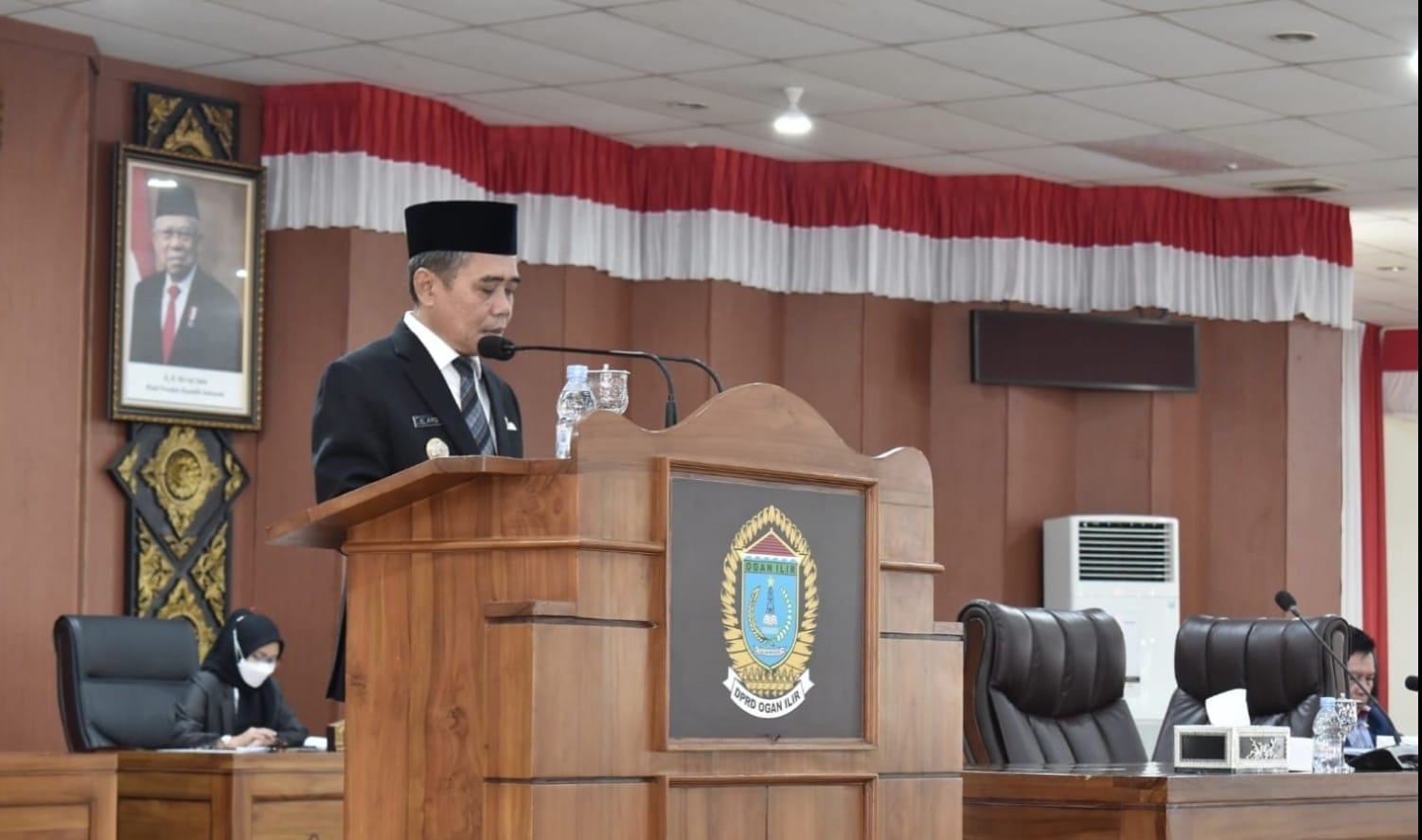 Wakil Bupati OI Sampaikan Pertanggungjawaban Pelaksanaan APBD 2021