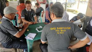 HUT RI ke 77,Ketua SMSI Banyuasin Geprak Meja